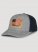 Wrangler American Flag Baseball Hat in Grey
