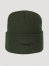 Embroidered Solid Beanie in Olive