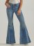 Women's Wrangler Retro High Rise Trumpet Flare Jean in Emily