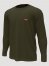 Men's Base Layer Performance Top in Dark Army Green