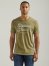 Men's George Strait Damn Strait Graphic T-Shirt in Olive Heather