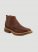 Men's Wrangler Leather Pull On Boot In Cinnamon