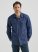 Men’s Wrangler Long Sleeve Twill/Denim Shirt in Rinse