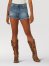 Women's Wrangler Retro Collegiate High Rise Cut-Off Denim Short in University of Texas