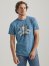 Men's Made in West Graphic T-Shirt in Medium Blue