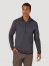 ATG by Wrangler Men's Half Zip Pullover in Black