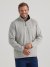 Men's George Strait Long Sleeve Quarter-Zip Knit Pullover in Dove