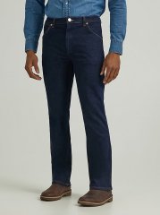 Men's Wrancher Jean in Washed Dark Blue