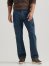 Wrangler Denim Loose Fit Cargo Jean in Medium Stonewash Denim