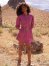 Wrangler x Barbie Western Shirt Dress in Dreamy Pink