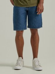 Men's Wrangler Authentics Relaxed Jean Short in Stonewash Dark