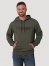 Men's Wrangler Stars and Stripes Logo Pullover Hoodie in Deep Depths Heather