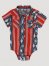 Baby Boy Short Sleeve Checotah Bodysuit in Cherry Pie Red