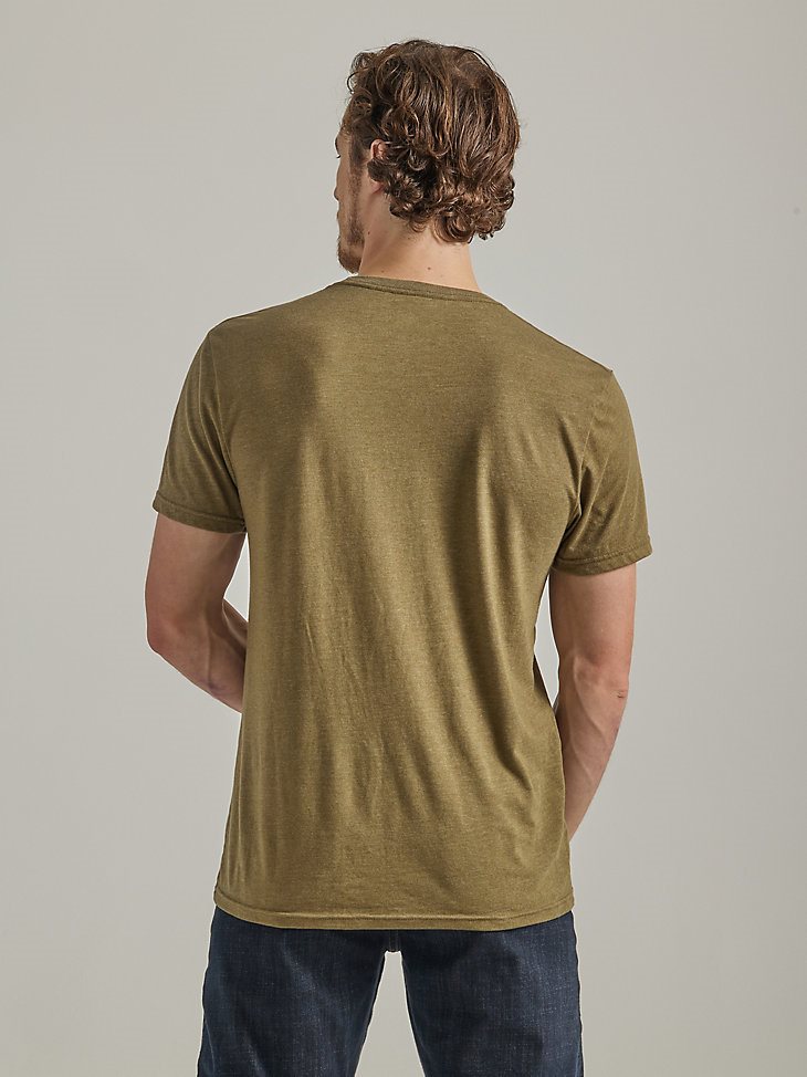 Wrangler x Yellowstone Men's 1886 T-Shirt in Burnt Olive