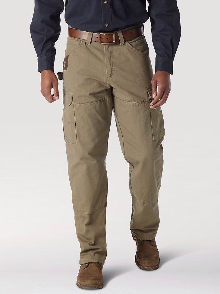 Wrangler RIGGS WORKWEAR Lined Ripstop Ranger Pant in Bark