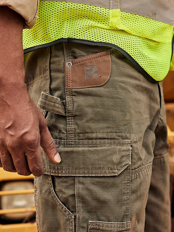 Wrangler RIGGS WORKWEAR Lined Ripstop Ranger Pant in Bark