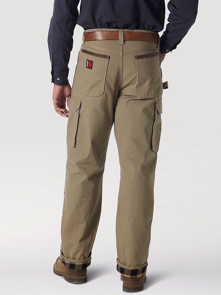 Wrangler RIGGS WORKWEAR Lined Ripstop Ranger Pant in Bark