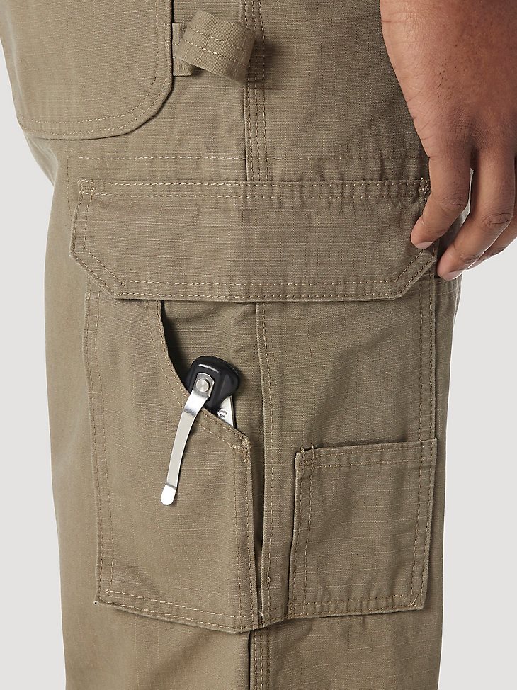 Wrangler RIGGS WORKWEAR Lined Ripstop Ranger Pant in Bark