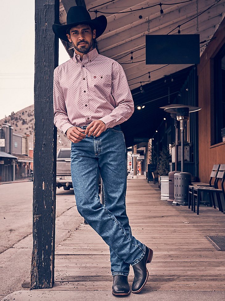 George Strait Cowboy Cut Original Fit Jean in Heavyweight Stone Denim
