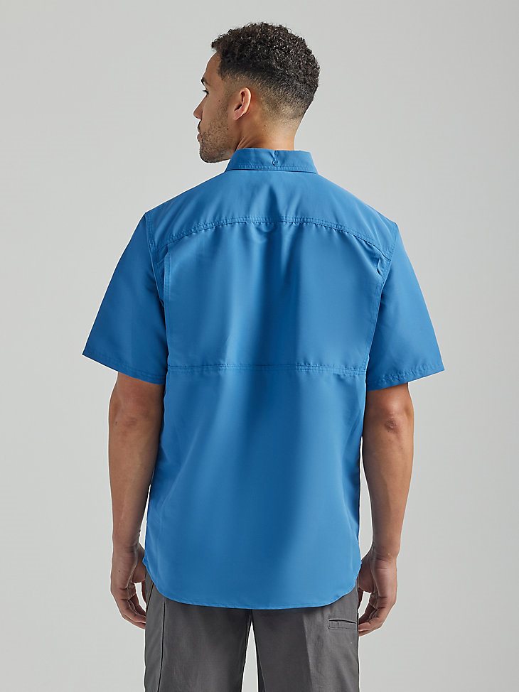Wrangler RIGGS Workwear Lightweight Work Shirt in Dark Blue