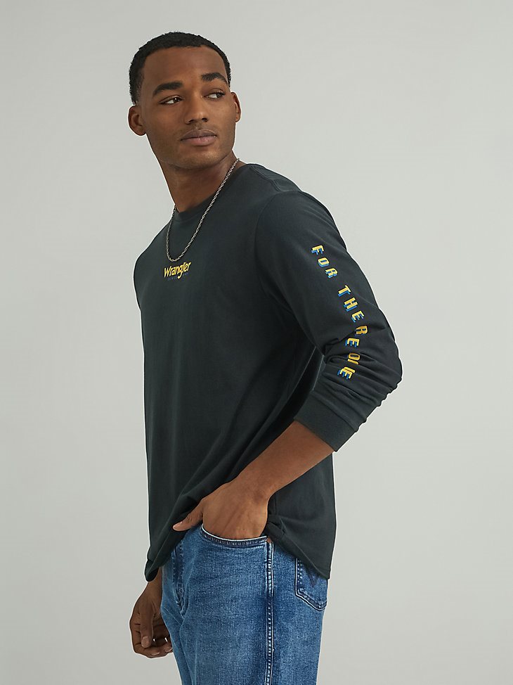 Men's Ride of Life T-Shirt in Jet Black