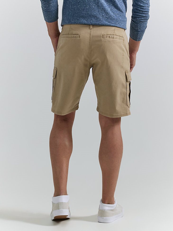 Men's Wrangler Authentics Stretch Cargo Short in Grain
