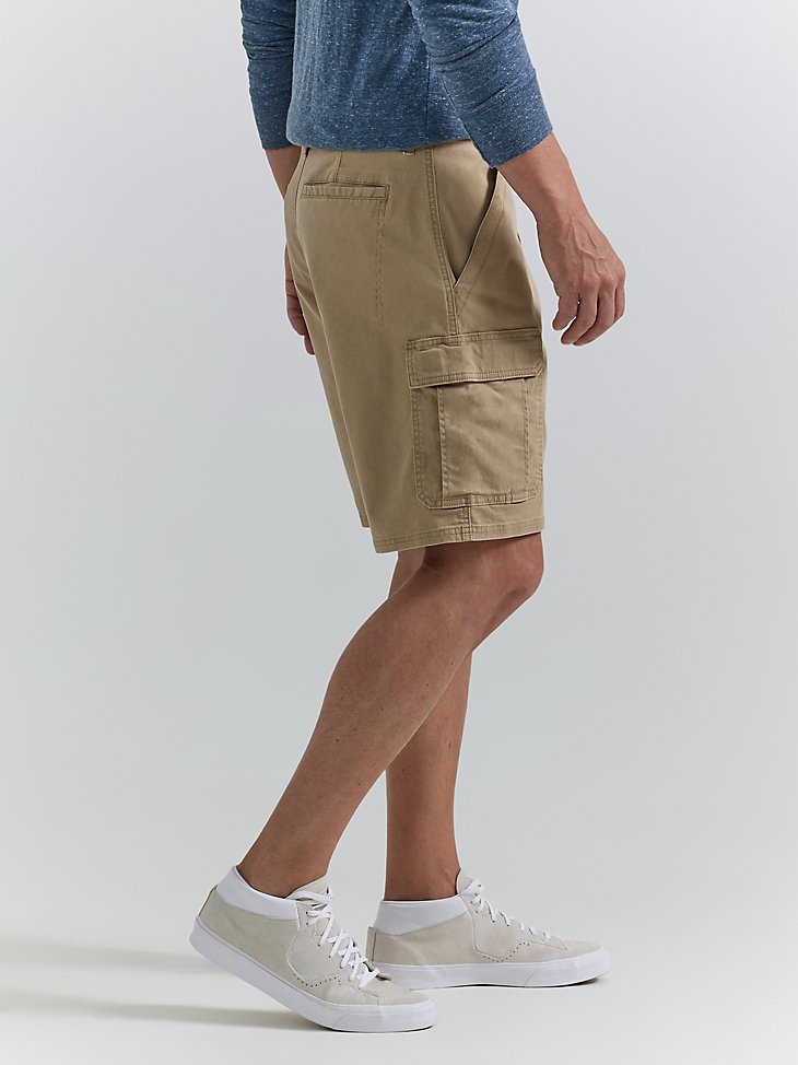 Men's Wrangler Authentics Stretch Cargo Short in Grain