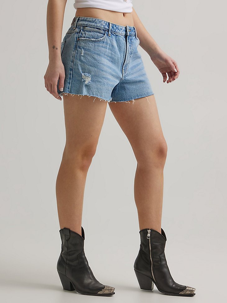 Women's High Rise Vintage Cut-Off Short in Bloom