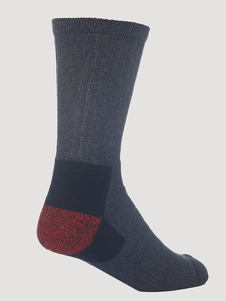 Men's Cold Weather Work Socks (3-pack) in Grey