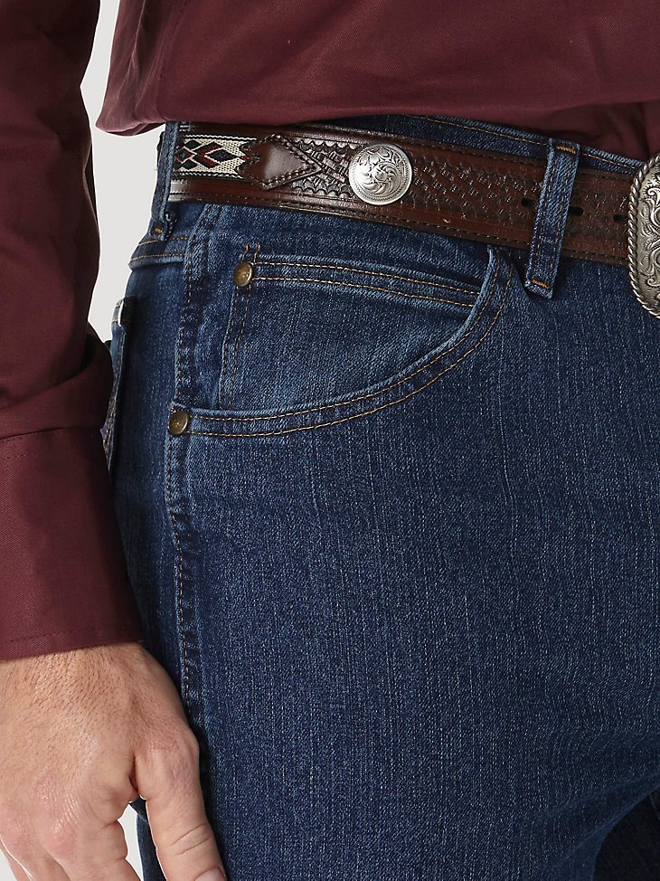Premium Performance Advanced Comfort Cowboy Cut Slim Fit Jean in MS Wash