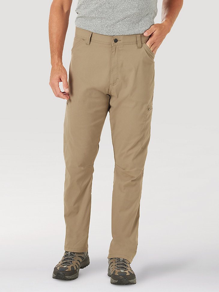 Men's Wrangler Flex Waist Outdoor Cargo Pant in Fallen Rock