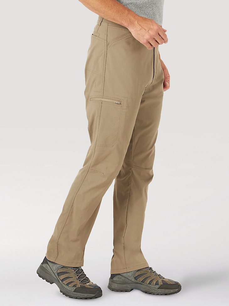 Men's Wrangler Flex Waist Outdoor Cargo Pant in Fallen Rock