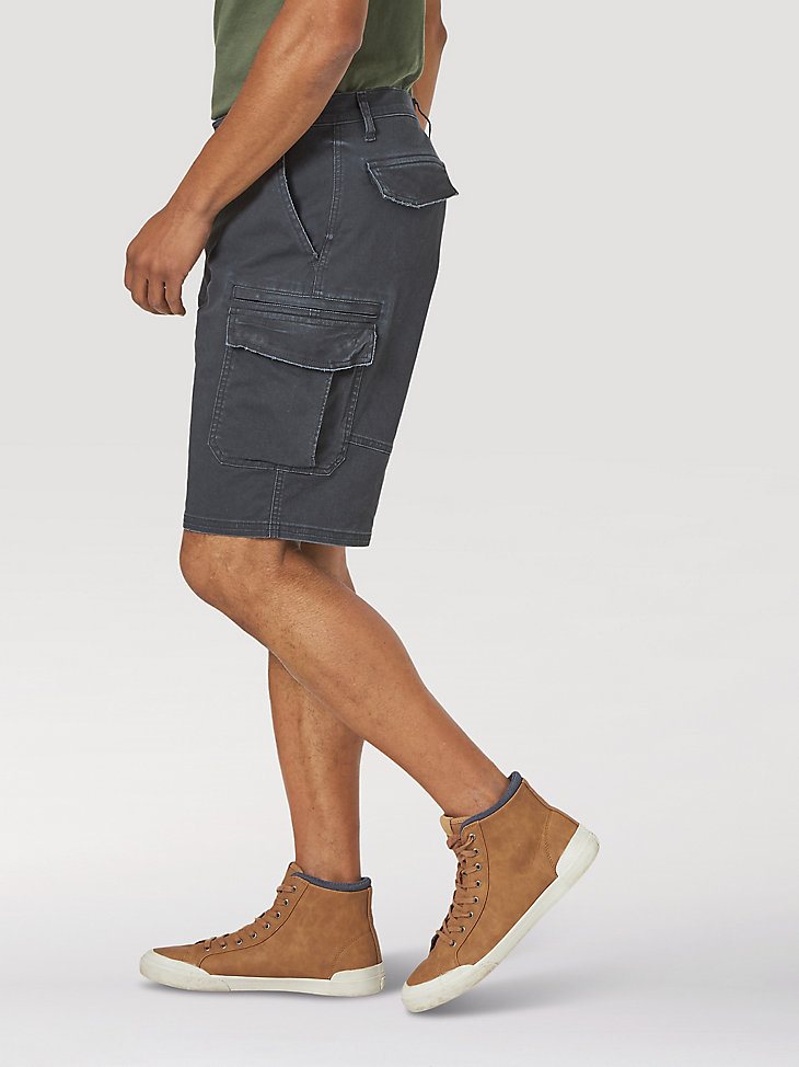Men's Flex Twill Cargo Short in Caviar