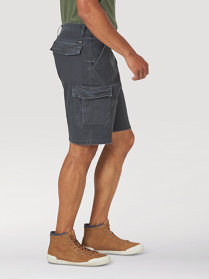 Men's Flex Twill Cargo Short in Caviar