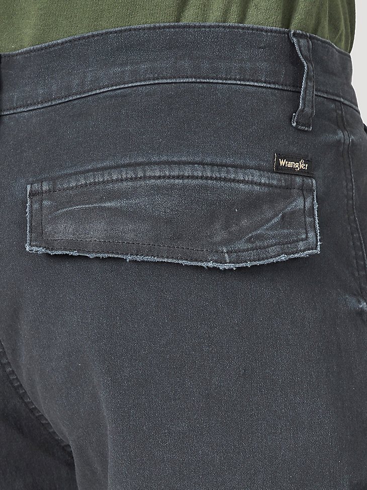 Men's Flex Twill Cargo Short in Caviar