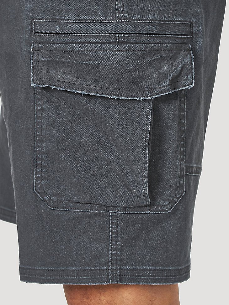 Men's Flex Twill Cargo Short in Caviar