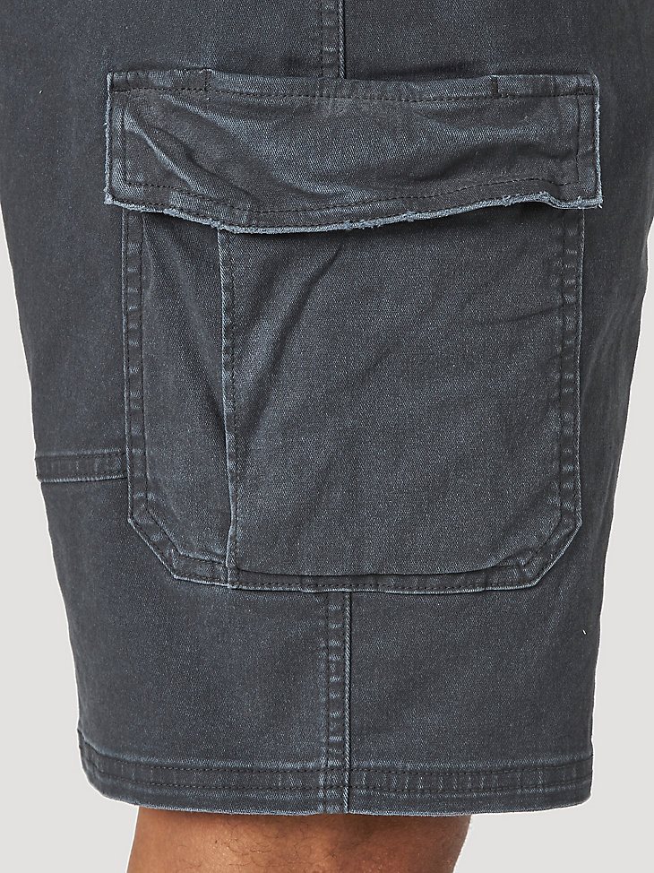 Men's Flex Twill Cargo Short in Caviar