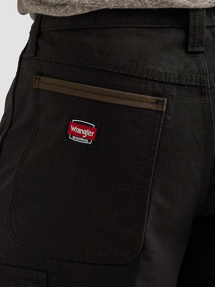Wrangler Workwear Ranger Cargo Short in Black
