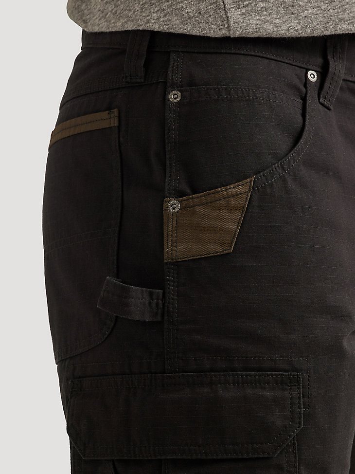 Wrangler Workwear Ranger Cargo Short in Black