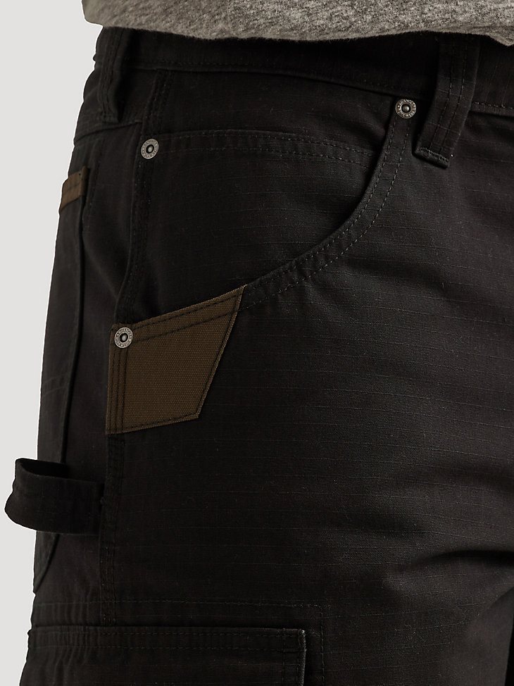 Wrangler Workwear Ranger Cargo Short in Black