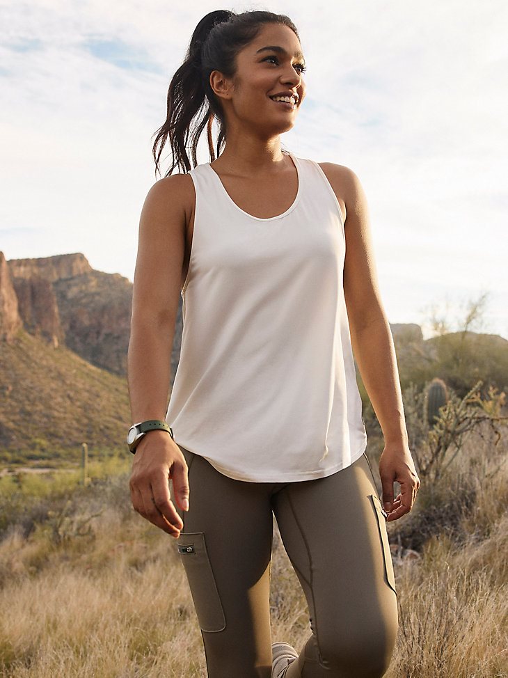 ATG By Wrangler Women's Climber Tank in Sugar