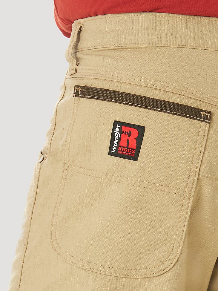 Wrangler RIGGS Workwear Regular Fit Work Short in Golden Khaki