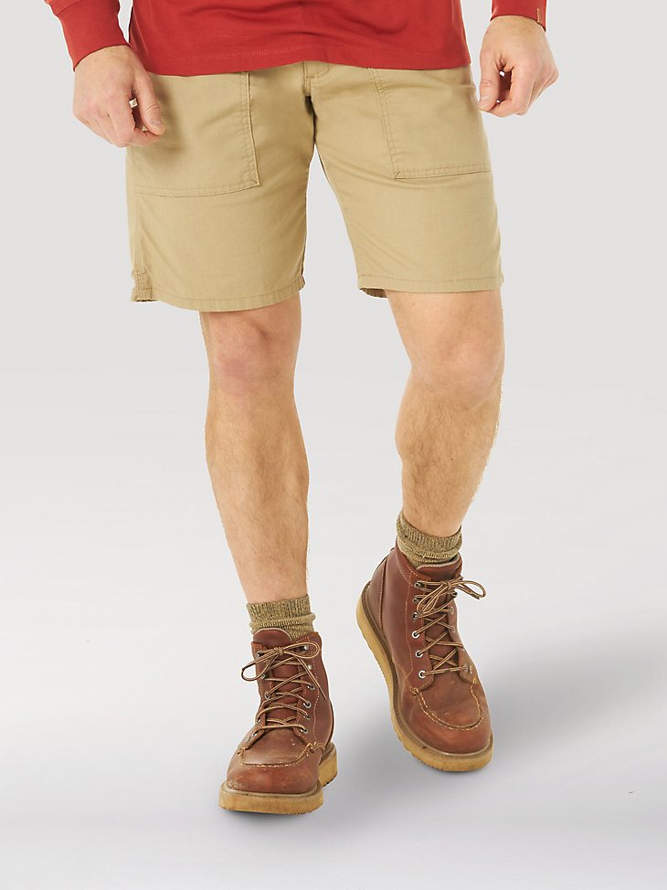 Wrangler RIGGS Workwear Regular Fit Work Short in Golden Khaki