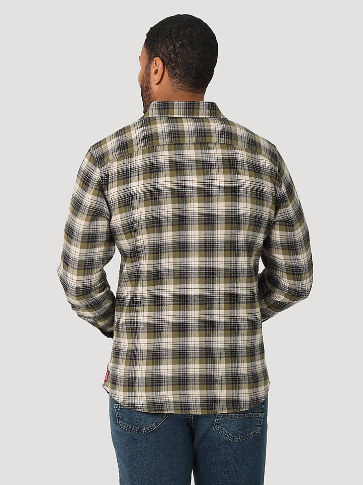 Men's Cloud Flannel Free To Stretch Shirt in Capulet Olive