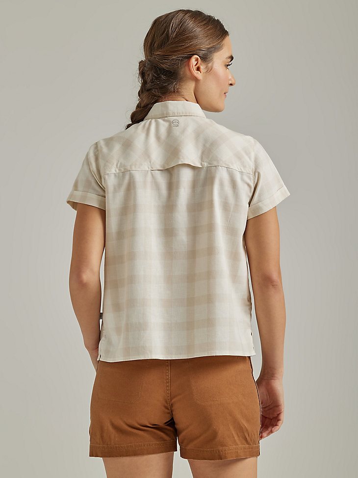 ATG By Wrangler Women's Breeze Shirt in Pina Colada
