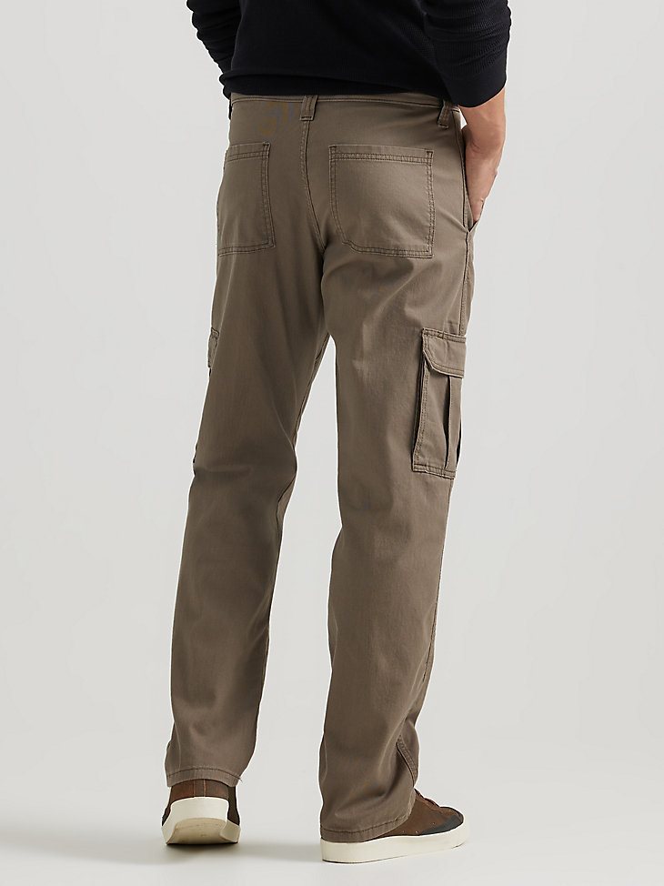 Wrangler Men's Comfort Flex Waist Cargo Pant in Breen