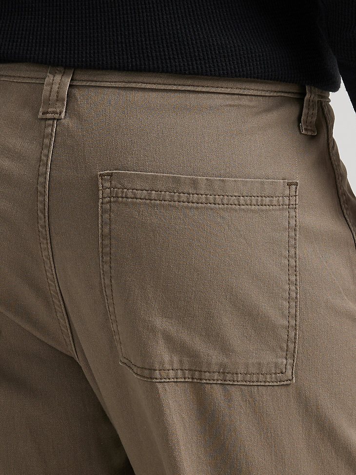 Wrangler Men's Comfort Flex Waist Cargo Pant in Breen