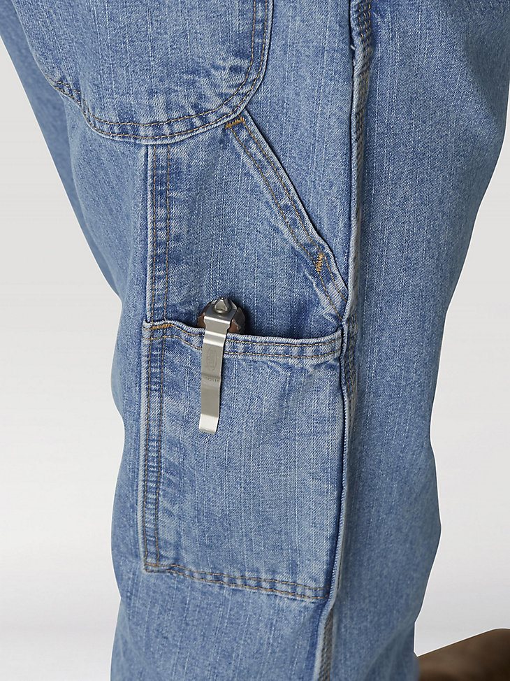 Men's Carpenter Jean in Stone Bleach