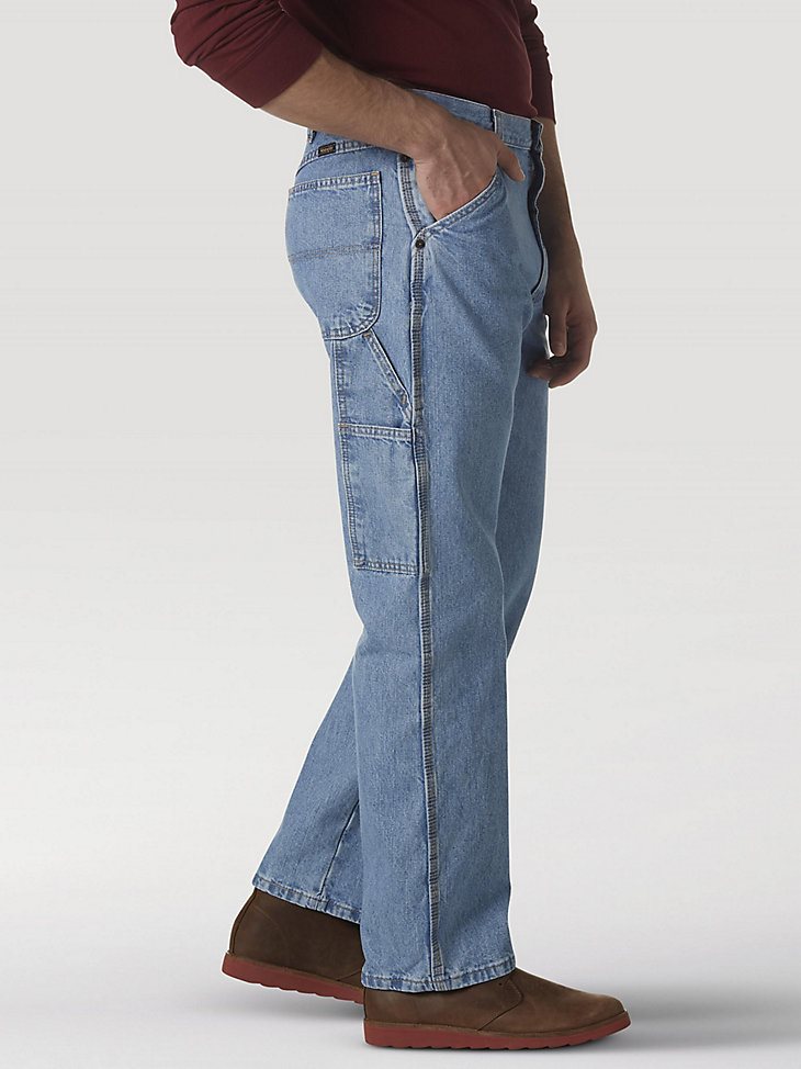 Men's Carpenter Jean in Stone Bleach