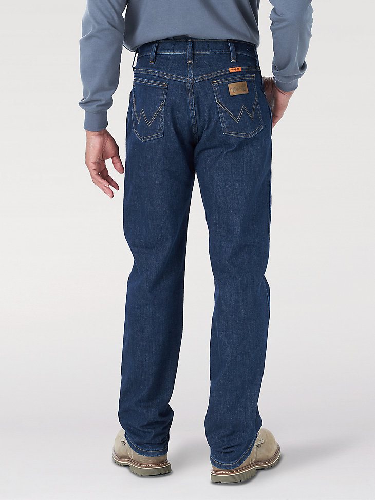 Wrangler FR Flame Resistant Original Fit Jean in Dark Wash
